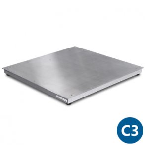 Dini Argeo rustfri platformvgt